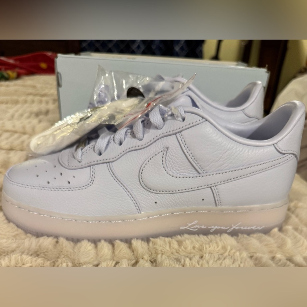 Nike Air Force 1 NOCTA Boy Sneaker Love You Forever 6Y 7.5 CLOSET CLEANOUT SALE